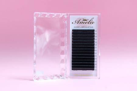 0.05 AMELIE Glossy Black Volume Lash 16 rows Free Shipping Pices