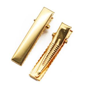 32mm Gold Alligator Clip with Teeth Packs Discount Classic