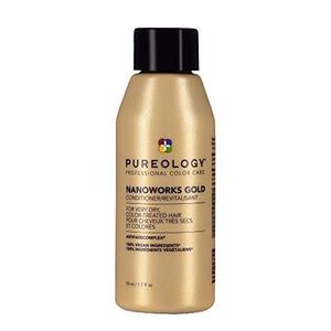 Pureology Nanoworks Gold Conditioner - For Very Dry and Color-Treated Hair, Restores & Strengthens Hair, Sulfate-Free & Vegan Outlet Good Selling