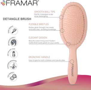 Framar Y2K Detangle Brush - 2 colour options Discount Footaction