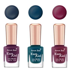 Easy Gel Nail Polish Combo of 3 Darks shades Cheapest Pice Sale Online