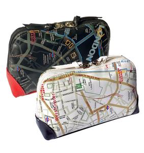 London Map Cosmetics Clutches Cheap Sale Reliable