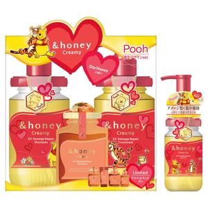 & HONEY Creamy EX Damage Repair 3-Piece Set [Shampoo Body/Treatment Body/Hair Oil] Damage Care Free Shipping Shop For