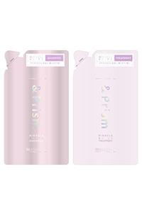 &PRISM Miracle Shine Shampoo & Treatment Refill Set "Platinum Beauty Shampoo to Shimmering Hair From Core to Sparkling Hair" Official Site