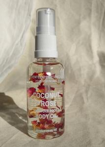 Coconut Rose Body Oil Cheapest Pice