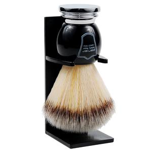 Parker Black and Chrome Handle Black Synthetic Shaving Brush Sale Classic