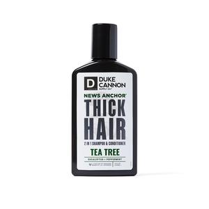 Duke Cannon News Anchor 2-in-1 Hair Wash Travel Size - Tea Tree Official Cheap Online