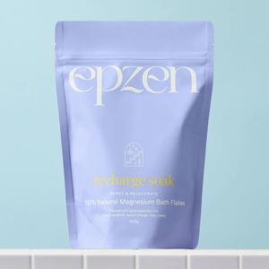 Epzen - Magnesium Bath Flakes Recharge Soak 500g Sale Explore