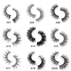 Visofree Eyelashes 3D Mink Eyelashes Crossing Mink Lashes Hand Made Full Strip Eye Lashes 34 Styles cilios naturais False Lashes Big Discount Online