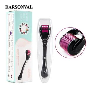 DARSONVAL 540 derma roller pure microneedling 0.2/0.25/0.3mm needles Length titanium dermoroller microniddle roller for face Sale Best Pices