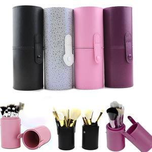 PU Leather Travel Makeup Brushes Pen Holder Storage Empty Holder Cosmetic Brush Bag Brushes Organizer Make Up Tools Real Sale Online