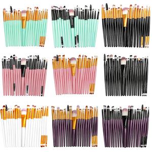 La Milee 20/5Pcs Makeup Brushes Set Eye Shadow Foundation Powder Eyeliner Eyelash Lip Make Up Brush Cosmetic Beauty Tool Kit Hot Low Cost Cheap Pice