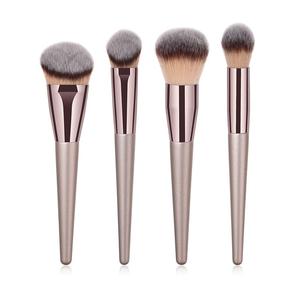 4pcs Makeup Brush Set Foundation Powder Blush Blusher Blending Concealer Contour Highligh Highlighter Face Beauty Make Up Tool Cheap Countdown Package