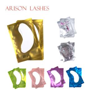 50/100 Pairs/Lot Patches for Eyelash Extension Under Eye Pads Paper Patches Pink Lint free Stickers for False Eyelashes Marketable Cheap Pice