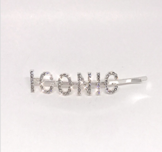 'Iconic' Rhinestone Hair Clip Discount Great Deals