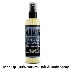 Man Up 100% Natural Hair & Body Spray Outlet Best Sale