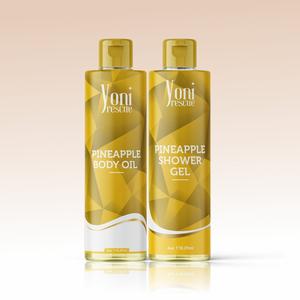 Pineapple Twin Pack - Shower Gel Body Oil Bundle Manchester Great Sale Online