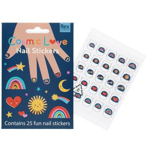 Cosmic Love Nail Stickers (Pack Of 25) High Quality Cheap Pice