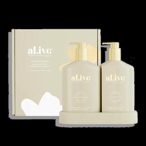 Al.ive Hand & Body Wash & Lotion Duo- Golen Wattle & Citrus On Hot Sale