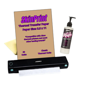 AIMO Tattoo Stencil Printer M08E Dynamic Stencil Magic 8oz 50 Sheets of Thermal Paper Clearance Best Seller