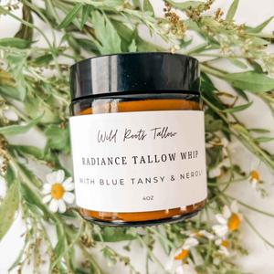 Blue Tansy Neroli Facial Radiance Tallow Balm Clearance Cost