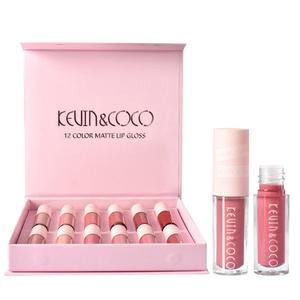 12 Colors Non Stick Cup Matte Lip Gloss Set | Waterproof & Long-Lasting In China Online