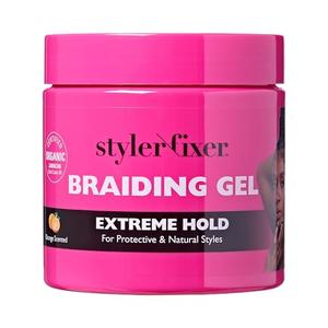 Red by Kiss Braiding Gel Extreme Hold Styler Fixer for Box Braids & Cornrows, Hydrating, Conditioning, Long-Lasting Frizz Control, 4C Moisturizing, Nourishing High Shine (16 fl. oz.) Quality From China Wholesale
