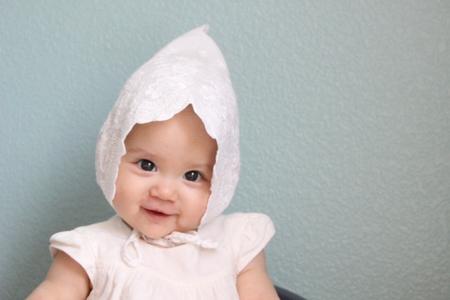Lace bonnet_rose Sale Online Online