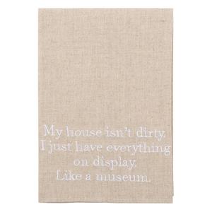 "Like a Museum" Linen Guest Towels Visit Sale Online