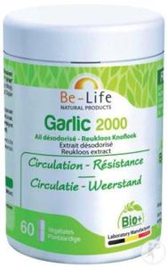 Ail extrait dsodoris Garlic 2000 - Be-Life -60 glules - PARIS Outlet For You