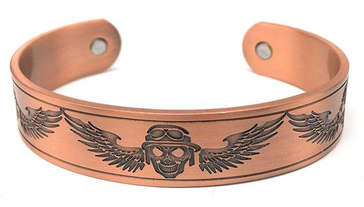Mens Copper Bangle - Magnetic Wristband for Carpal Tunnel Migraine Relief - Arthritis Band Plus Jewellery - Men's Jewellery Really Cheap Shoes Online