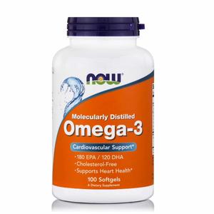 Omga 3 Now Foods - 100 Softgels Low Cost Sale Online