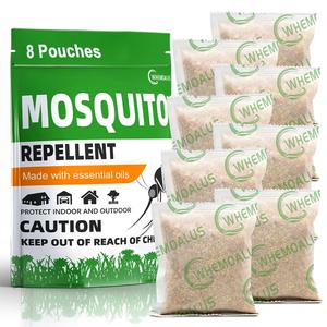 DALIYREPAL Mosquito Repellent Outdoor Patio,Plant-Based Mosquito Repellent for Kids, Mosquito Deterrent for Yard/Home/Camping/Travel/Car Powerful Mosquito Control Indoor 8 Counts (Pack of 1) Discount For Sale
