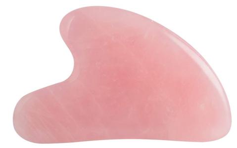 Natural Rose Quartz Crystal Jade Gua Sha Scraping Facial Massage Tool Discount Great Deals
