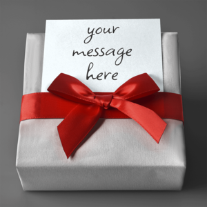 Gift Wrap with Personalized Message Discount Cheap Online