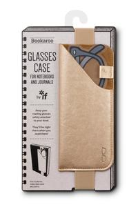 BOOKAROO GLASSES CASE - GOLD Cheap Real Authentic