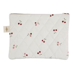 Quiltet toilettaske Kirsebr Clearance Clearance Store