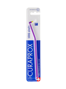 Curaprox CS 1006 Single Toothbrush - Purple Shipping Discount Authentic