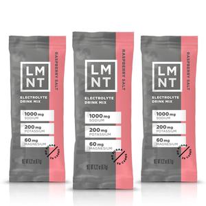 LMNT Raspberry Salt Electrolyte Mix - 30 Ct Enjoy Online