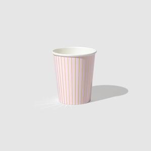 Pale Pink Pinstripe Cups Buy Cheap Footlocker Pictures