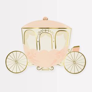 Princess Carriage Plates Set of 8 Free Shipping 2025 Unisex