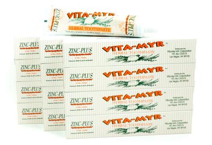 Vita-Myr Family Package # 9 - 12- Vita-Myr Original Toothpaste 4 oz. Pices Cheap Online