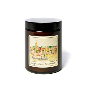 "Les Grandes Vacances" Amber Soy Wax Candle - Vegan Buy Cheap New