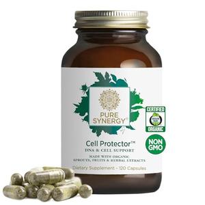 PURE SYNERGY Cell Protector | Cellular Health Supplement | Cell and Immune Support with Selenium and Organic Cruciferous Vegetables | for Healthy Aging & Detoxification (120 Capsules) Big Sale Cheap Online
