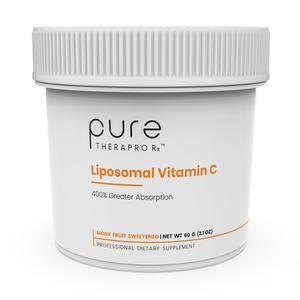 Pure Therapro Rx 100% Liposomal Vitamin C Powder, Patented PureWay Vegan Vitamin C Supplement, Supports Healthy Aging, Immune Function & Collagen Formation, Non-GMO, Made in the USA (60g,120 Servings) Tumblr Online