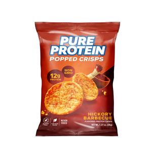 Pure Protein Popped Crisps, Hickory Barbeque, High Protein Snack, 12G Protein, 1.27oz., 12 Count Buy Cheap Visit New