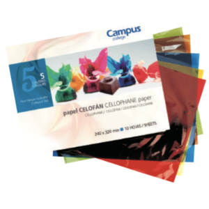 Craft Paper - Cellophane - (Packet of 10 sheets x 5 colours) Perfect Sale Online