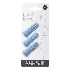 Lux & Bones - Silicone Finger Toothbrush 3 Pack Newest Cheap Pice
