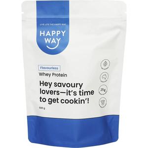 Happy Way Whey Protein Powder Flavourless 500g Discount Choice