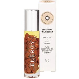 Summer Salt Body Essential Oil Roller with 24K Gold Energy - Red Jasper The Cheapest Cheap Online